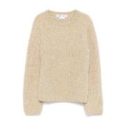 Gouden Sweater voor Stijlvolle Look Comme des Garçons , Yellow , Dames