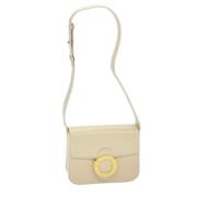 Pre-owned Leather celine-bags Celine Vintage , Beige , Dames