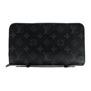 Pre-owned Fabric wallets Louis Vuitton Vintage , Black , Heren