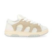 Originele Crème Off-White Stijlvol Model Santha , Beige , Heren