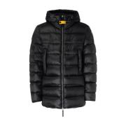 Zwarte Man Jas Stijlvol Model Parajumpers , Black , Heren