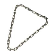 Pre-owned Metal necklaces Louis Vuitton Vintage , Gray , Dames