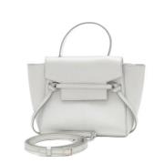 Pre-owned Leather celine-bags Celine Vintage , Gray , Dames