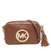 Pre-owned Leather crossbody-bags Michael Kors Pre-owned , Brown , Dame...