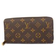 Pre-owned Fabric wallets Louis Vuitton Vintage , Brown , Dames