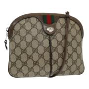 Pre-owned Leather gucci-bags Gucci Vintage , Brown , Dames