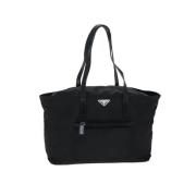 Pre-owned Nylon prada-bags Prada Vintage , Black , Dames