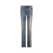 Blauwe Bootcut Jeans Bohemian Attitude Diesel , Blue , Dames