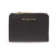 Leren portemonnee Michael Kors , Brown , Dames