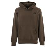 Bruine Katoenen Hoodie Sweater The North Face , Brown , Heren