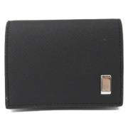 Pre-owned Leather wallets Dunhill Pre-owned , Black , Heren