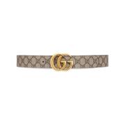 Pre-owned Leather belts Gucci Vintage , Yellow , Dames