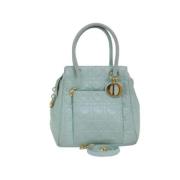 Pre-owned Leather dior-bags Dior Vintage , Green , Dames