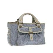 Pre-owned Canvas handbags Celine Vintage , Gray , Dames