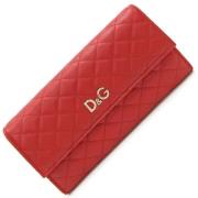 Pre-owned Leather wallets Dolce & Gabbana Pre-owned , Red , Dames