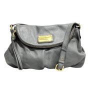 Pre-owned Leather shoulder-bags Marc Jacobs Pre-owned , Gray , Dames