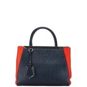 Pre-owned Leather fendi-bags Fendi Vintage , Blue , Dames