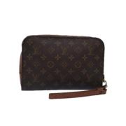 Pre-owned Canvas louis-vuitton-bags Louis Vuitton Vintage , Brown , Da...