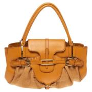 Pre-owned Leather shoulder-bags Jimmy Choo Pre-owned , Orange , Dames