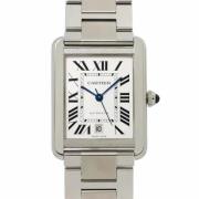 Pre-owned Stainless Steel watches Cartier Vintage , Gray , Heren