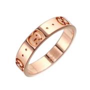 Pre-owned Rose Gold rings Gucci Vintage , Yellow , Dames