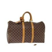 Pre-owned Canvas louis-vuitton-bags Louis Vuitton Vintage , Brown , Da...