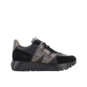 Trendy Zwarte Sneakers voor Vrouwen Wonders , Black , Dames