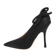 Pre-owned Satin heels Valentino Vintage , Black , Dames