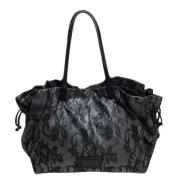 Pre-owned Fabric totes Valentino Vintage , Black , Dames