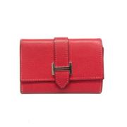 Pre-owned Leather key-holders Hermès Vintage , Red , Dames