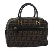 Pre-owned Canvas fendi-bags Fendi Vintage , Black , Dames