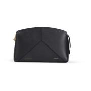 Zwarte Clutches Dames Tassen Aw24 Victoria Beckham , Black , Dames