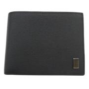 Pre-owned Leather wallets Dunhill Pre-owned , Black , Heren