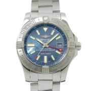 Pre-owned Stainless Steel watches Breitling Pre-owned , Blue , Heren