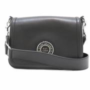 Pre-owned Leather shoulder-bags Marc Jacobs Pre-owned , Black , Dames