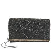 Pre-owned Fabric clutches Carolina Herrera Pre-owned , Black , Dames