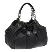 Pre-owned Leather handbags Christian Louboutin Pre-owned , Black , Dam...