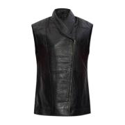 Leren vest Gellygz Gestuz , Black , Dames