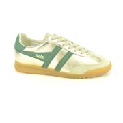 Groene Fijne Sneaker Gola , Yellow , Dames