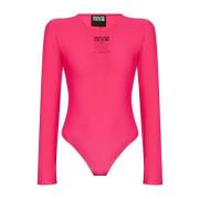 Fuchsia Top voor Vrouwen Versace Jeans Couture , Pink , Dames