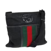 Pre-owned Nylon gucci-bags Gucci Vintage , Black , Dames