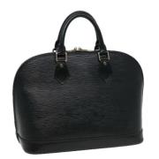 Pre-owned Leather louis-vuitton-bags Louis Vuitton Vintage , Black , D...