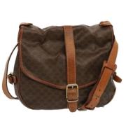 Pre-owned Leather celine-bags Celine Vintage , Brown , Dames