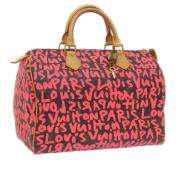 Pre-owned Canvas louis-vuitton-bags Louis Vuitton Vintage , Pink , Dam...