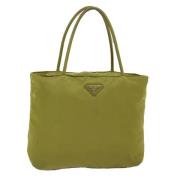 Pre-owned Nylon prada-bags Prada Vintage , Green , Dames