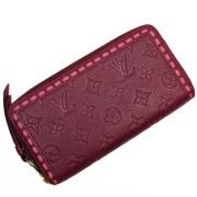 Pre-owned Fabric wallets Louis Vuitton Vintage , Red , Dames