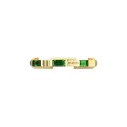 Ybc662256002 - 18kt geel goud, groene toermalijn - Link to Love ring G...