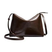 Medium Crossbody Tas in Chestnut Khaite , Brown , Dames