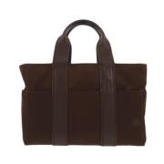 Pre-owned Leather handbags Hermès Vintage , Brown , Dames