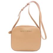 Pre-owned Leather shoulder-bags Armani Pre-owned , Beige , Dames